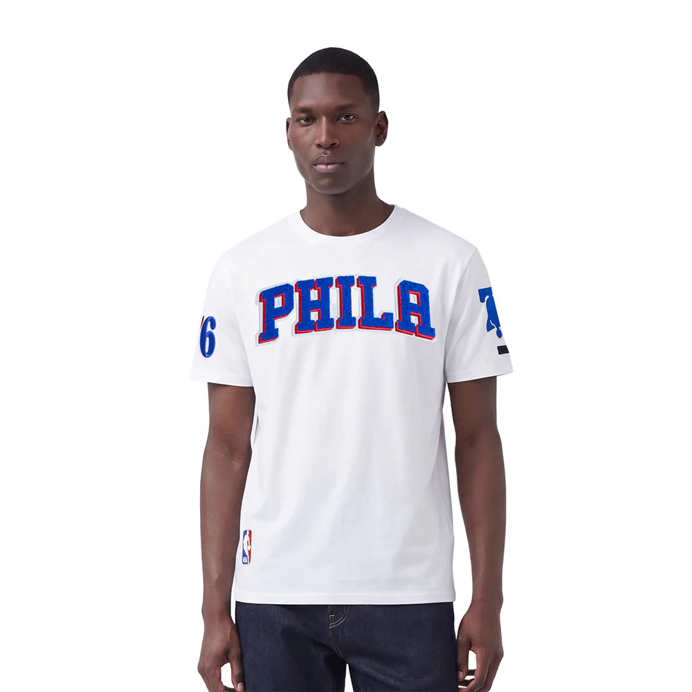 PRO STANDARD - NBA Philadelphia 76ers Classic Chenille Men's Tee - XL
