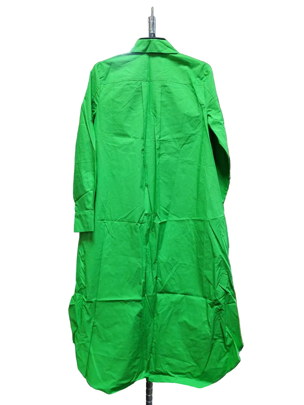 BANANA REPUBLIC | 100% Cotton Shirt Dress | Green | XS