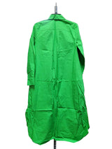 BANANA REPUBLIC | 100% Cotton Shirt Dress | Green | XS
