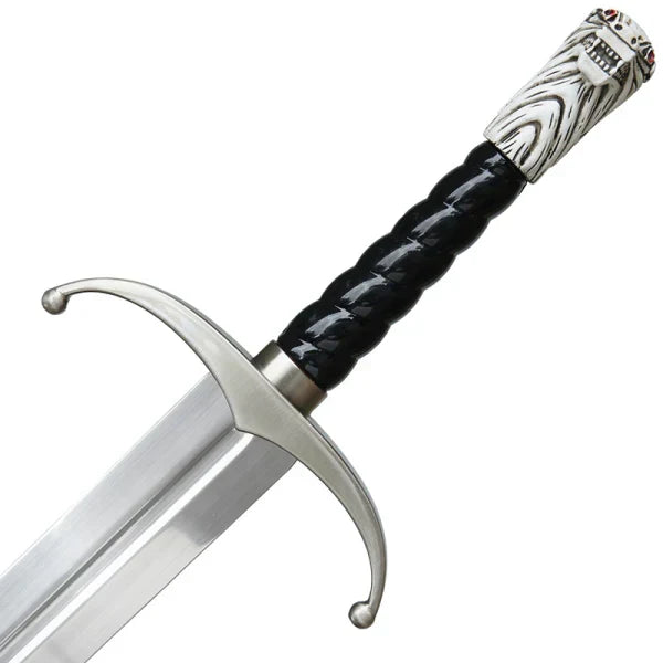 Game of Thrones- The Bastard Snow Replica - Sword Including Plaque and Scabbard