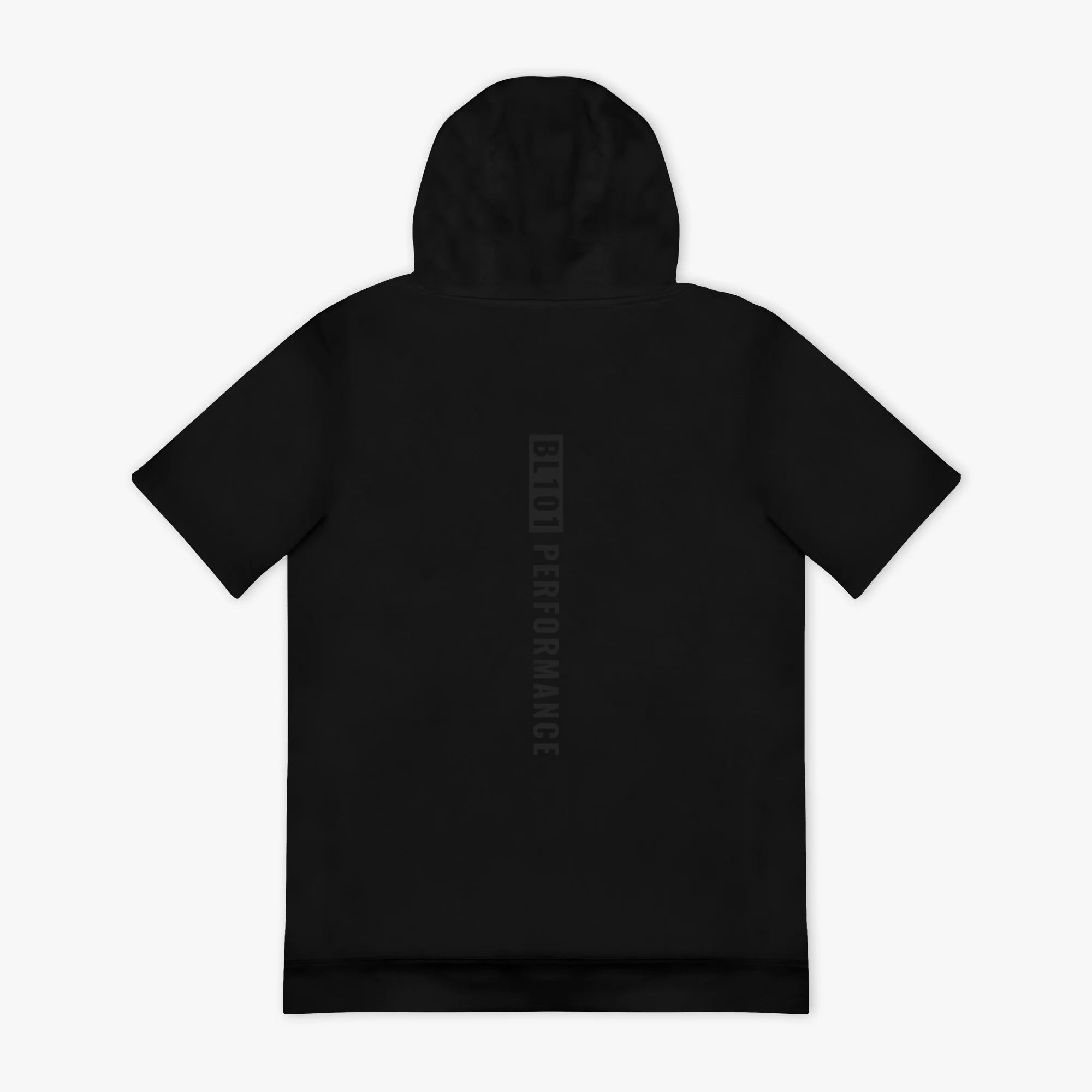 BSBL-SZN Short Sleeve Youth Hoodie V3- Blackout - YM