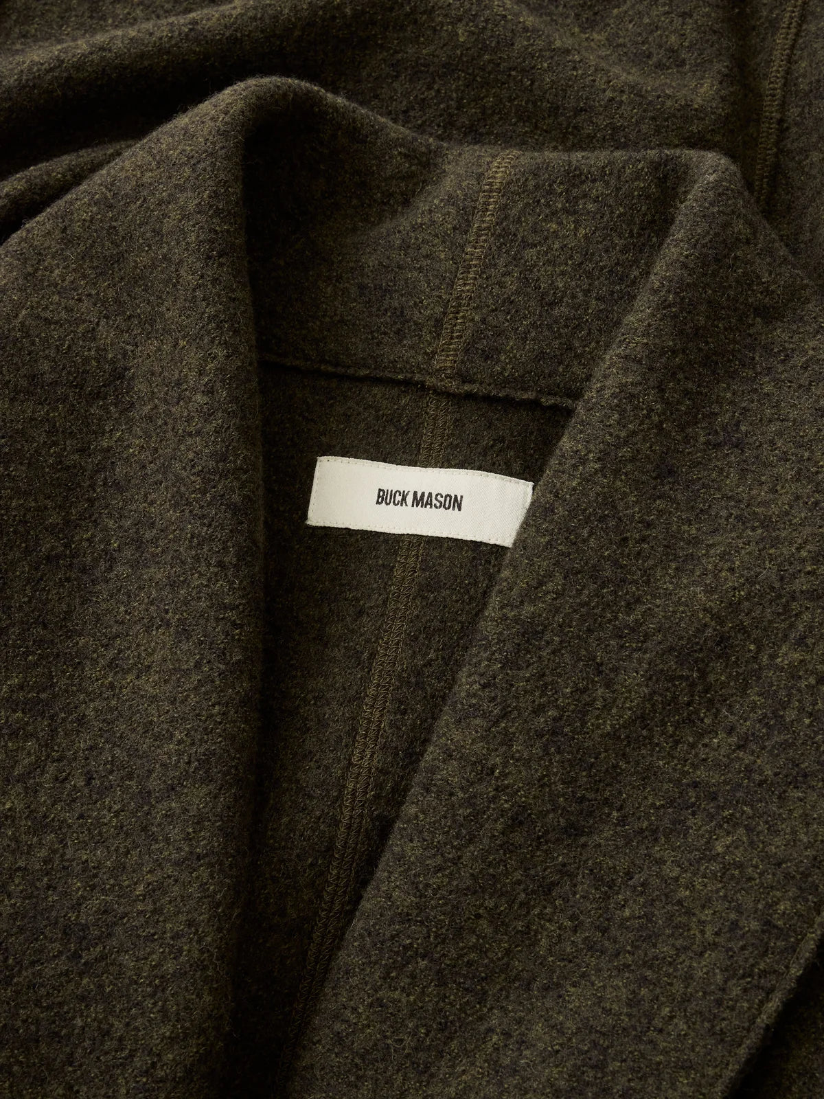 Buck Mason Marled Olive Felted Size XXS