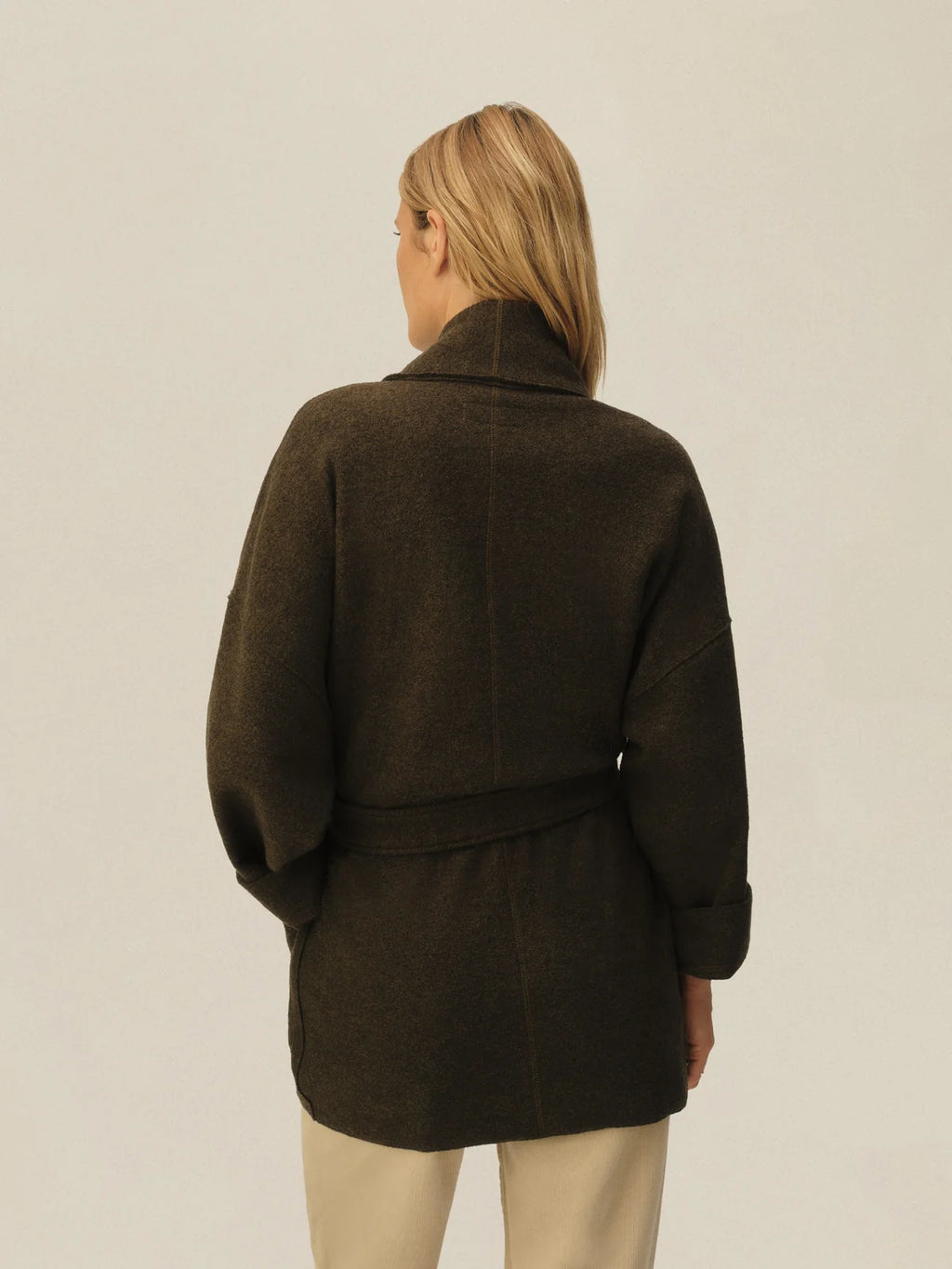 Buck Mason Marled Olive Felted Size Medium