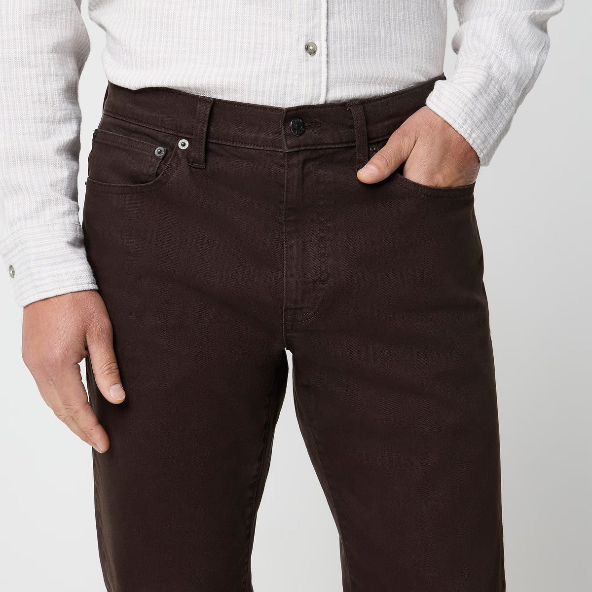 J Crew Men's Straight-Fit Garment-Dyed Five-Pocket Jean 34x32