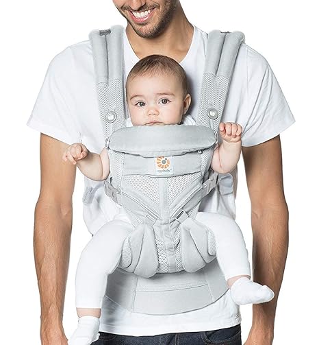 Ergobaby Omni Breeze Baby Carrier - Pearl Grey-NEW