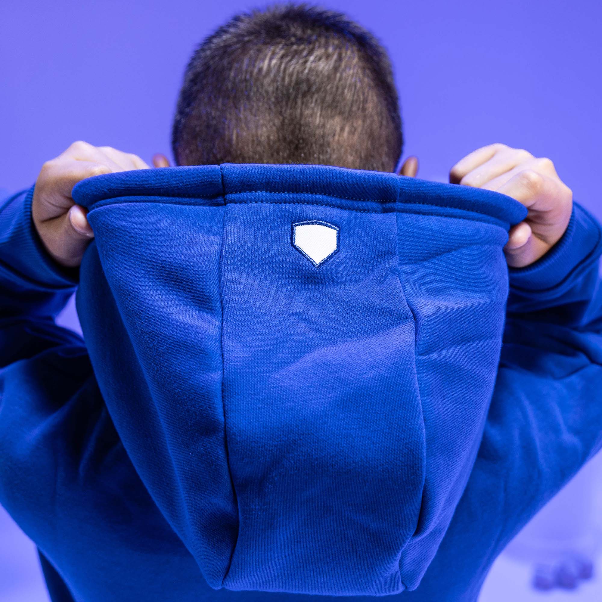 Baseball Lifestyle 101 - Youth Hoodie Blue - YM