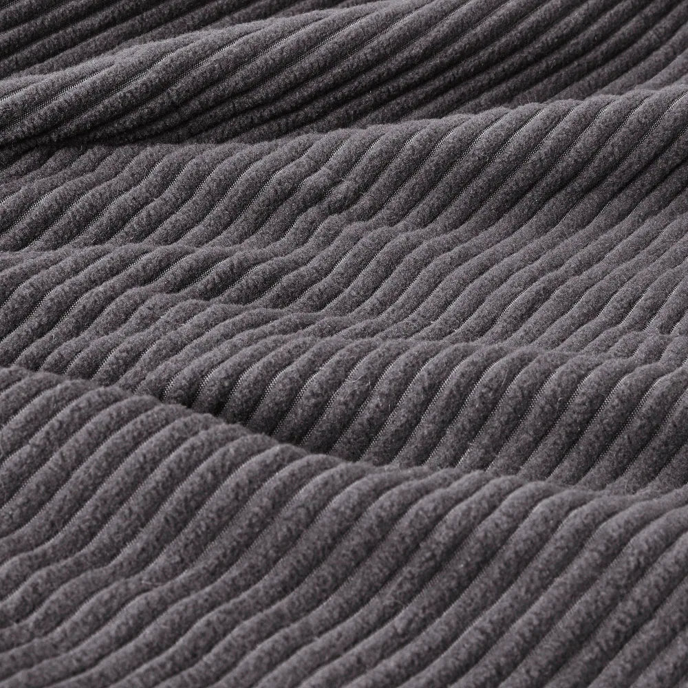 *Beautyrest Electric Micro Fleece Heated Blanket - Twin - Grey