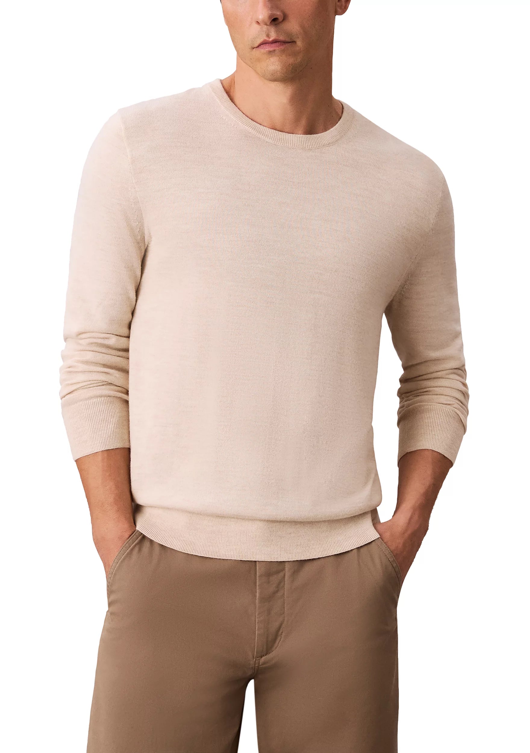 Calvin Klein Men's 9/25 Merino Sweater (Size: Large)