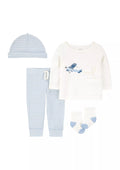 Carter's Baby Boy 4-piece Airplane Print Outfit 12M