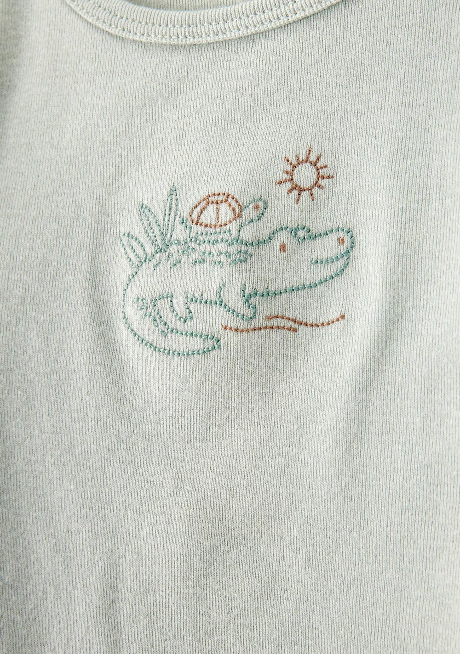 Carter's Baby Boys Cotton Turtle Top, Hat, Pants & Socks, 4 Piece Set-9M