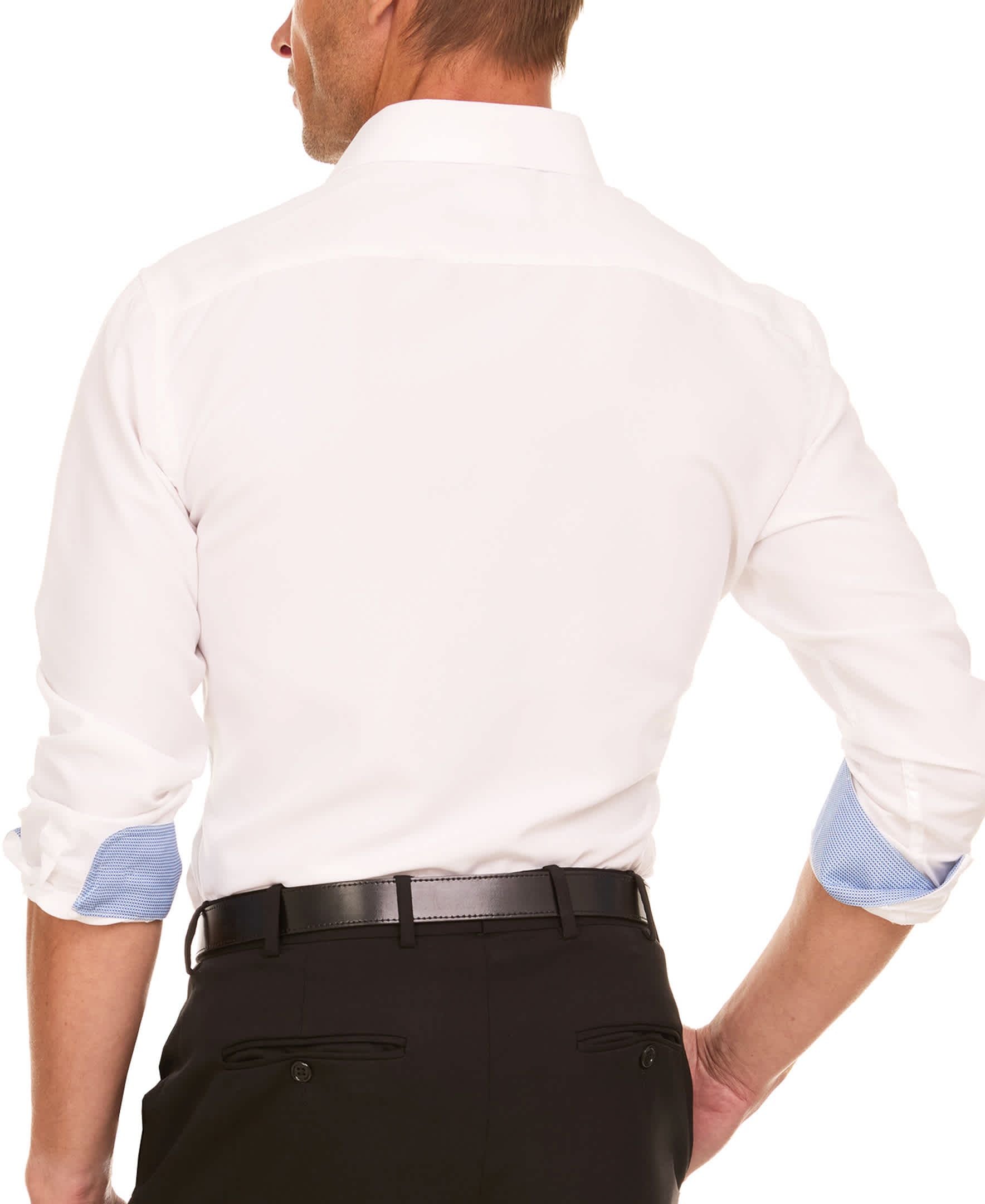 Nicole Miller Men's Slim Fit Dress Shirt Size: S