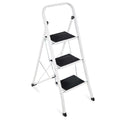 Best Choice Products 3-Step Portable Folding Step Ladder  WHITE