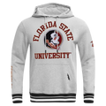 FLORIDA STATE UNIVERSITY CLASSIC MEN'S STACKED LOGO PULLOVER HOODIE-LG