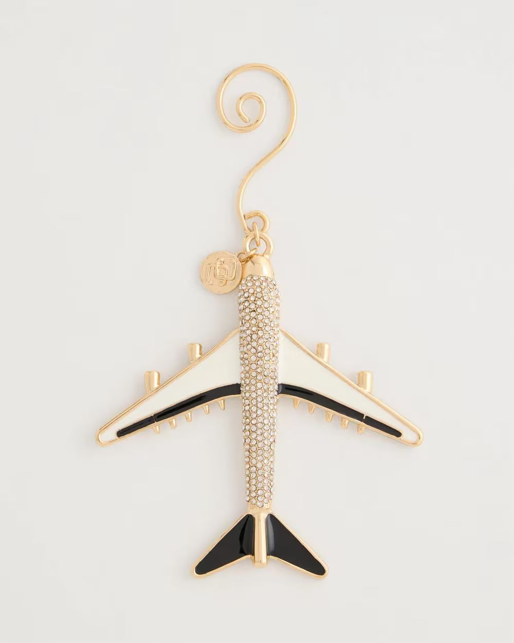 *Chico's Airplane Ornament, Gold