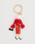 *Chico's Holiday Lady Bag Charm, Red