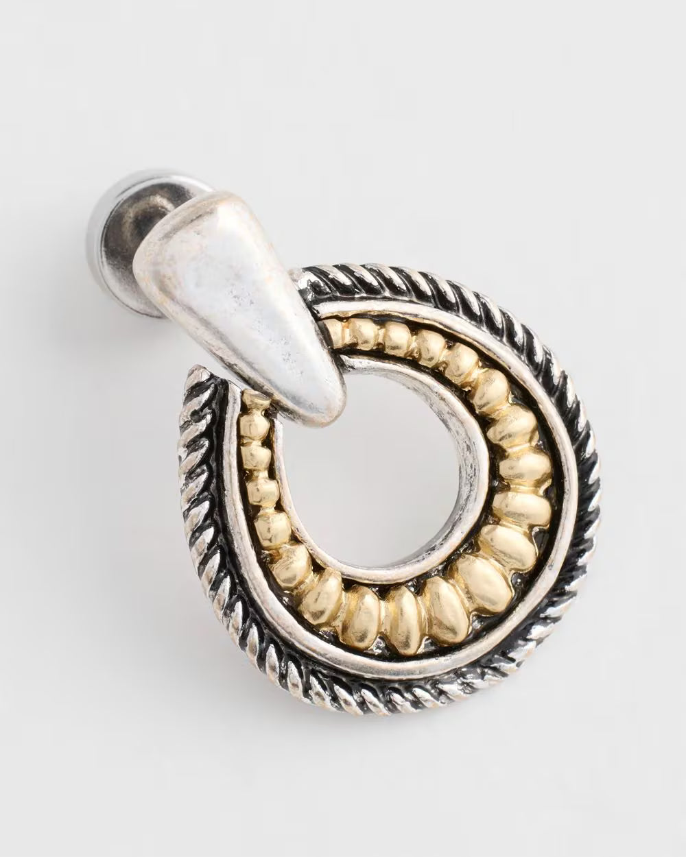 *Chico's Mixed Metal Drop  Womens' Earrings, Mixed Metals
