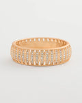 *Pave Golden Hinge Bangle, Gold