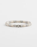 *Chico's Silver Slice Shimmer Stretch Bracelet, Silver