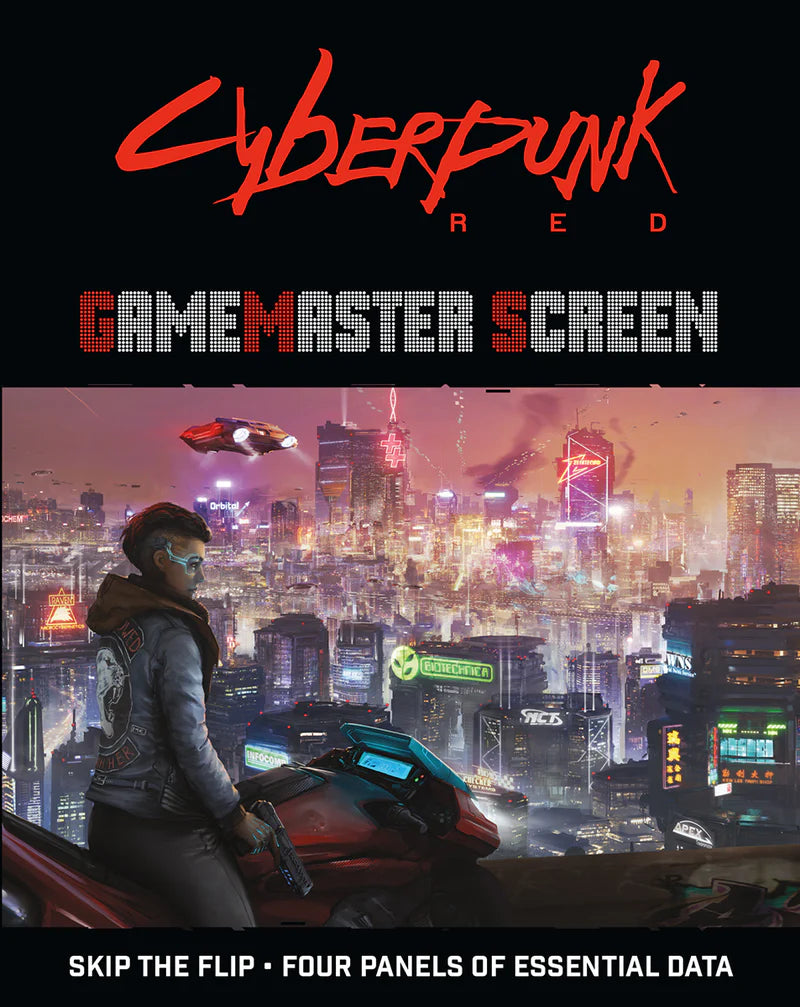R. Talsorian Games - Cyberpunk RED - Gamemaster Screen