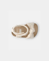Baby Girl Knit Sandals - Cream - Size 3-6 Months