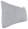 Villa by Classic Home Camille Rectangular Throw Pillow - Ash Blue - 16" x 36" (V240071)