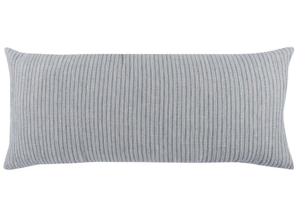 Villa by Classic Home Camille Rectangular Throw Pillow - Ash Blue - 16" x 36" (V240071)