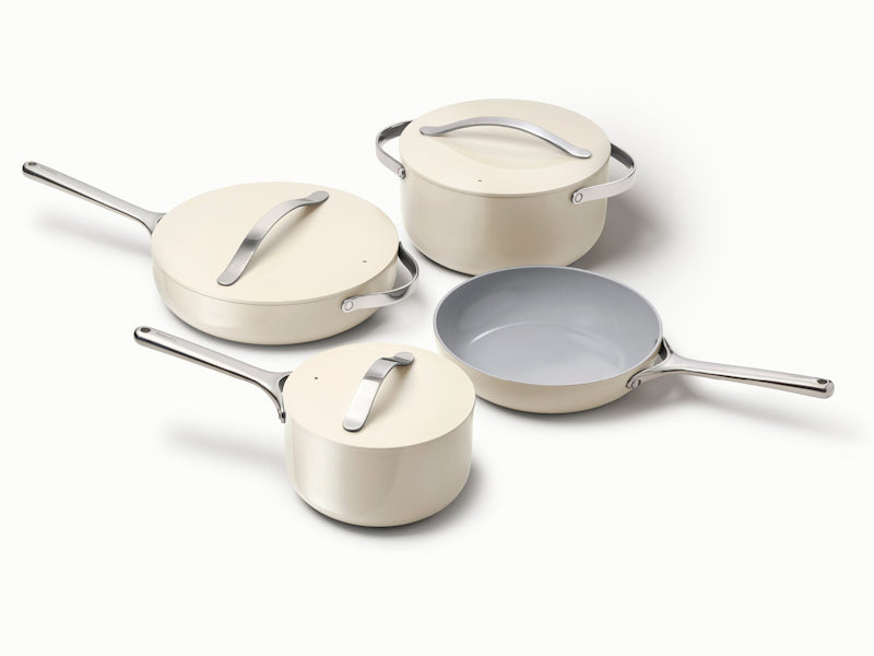 Caraway Cookware Set - 7 Pieces Cream