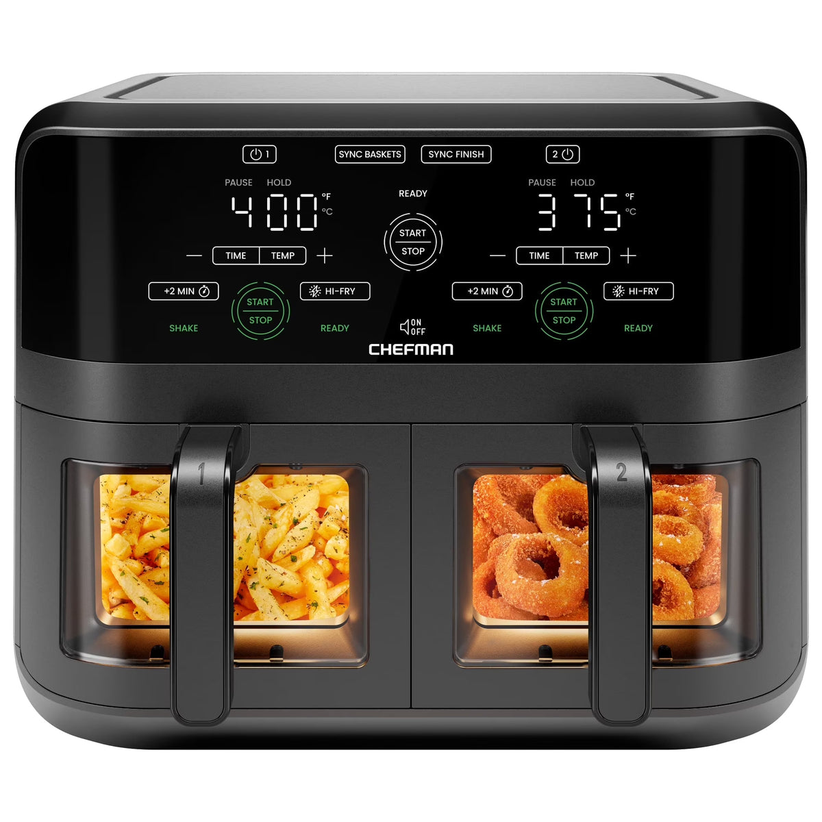Chefman TurboFry Touch 9 Qt. Air Fryer w/ Easy View Windows