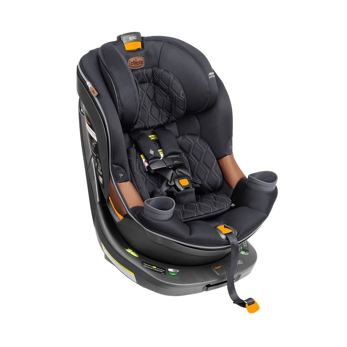 CHICCO Fit360 Zip ClearTex Rotating Convertible Car Seat - Jet