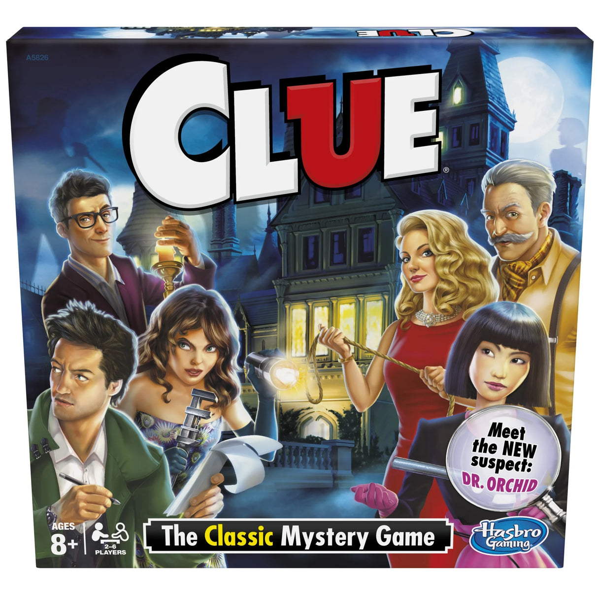 Hasbro Gaming Clue Board Game for Kids Ages 8 and Up, Reimagined Clue Game for 2-6 Players, Mystery Games, Detective Games, Family Games for Kids and Adults