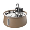 Cattasaurus Water Fountain-Color: Coffee