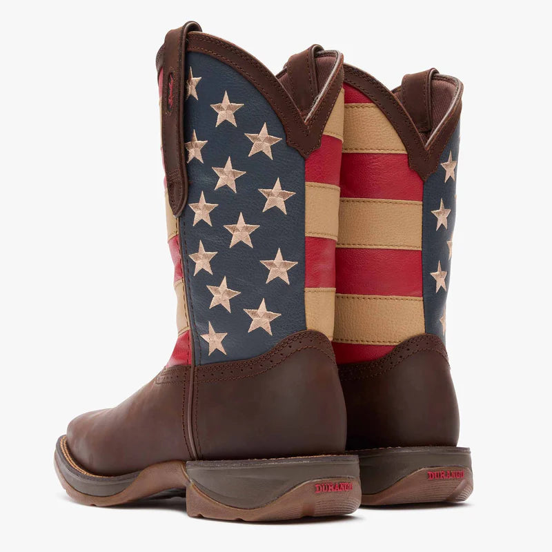 Rebel by Durango Patriotic Pull-On Western Flag Boot