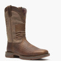 Rebel by Durango Brown Distressed Flag Embroidery Western Boot Size: 7.5W