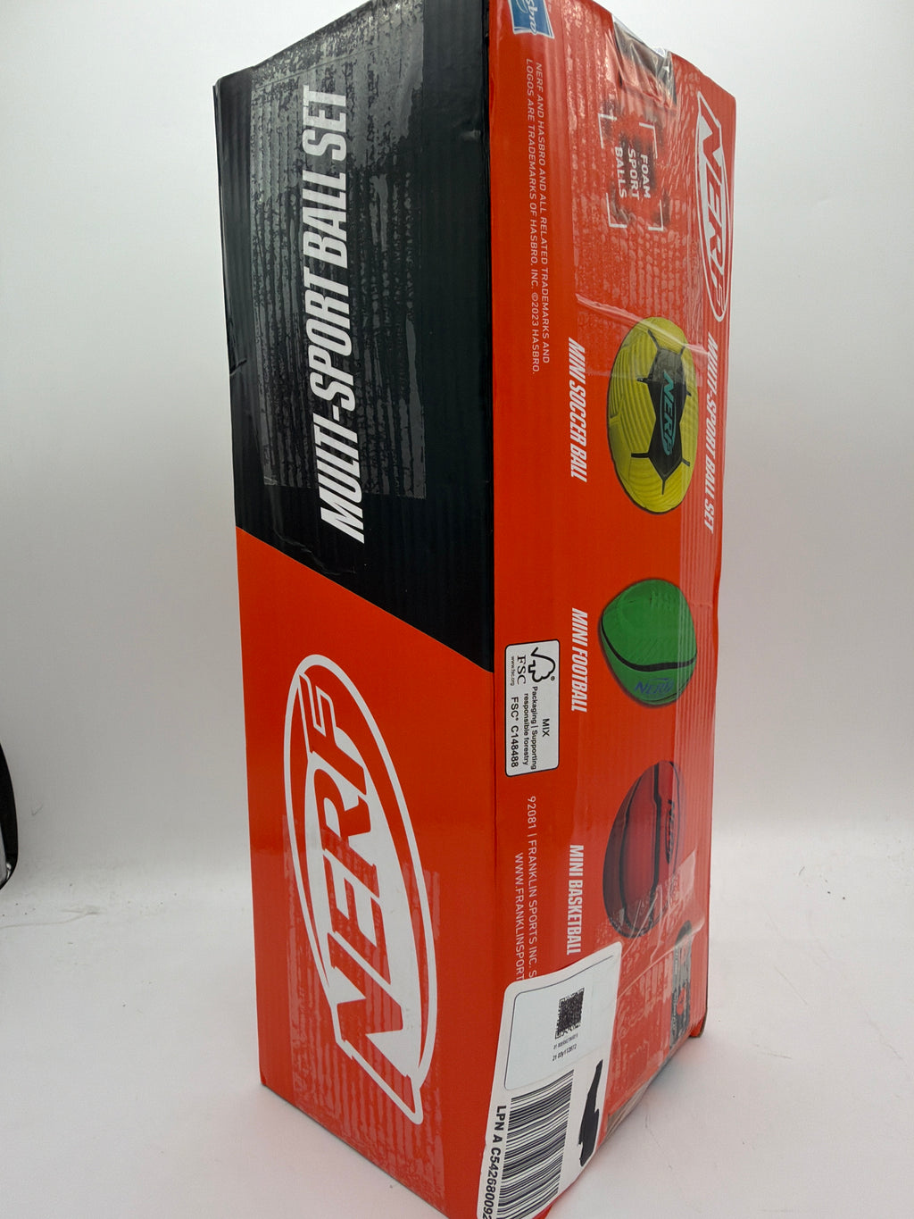 Nerf Mini Foam Ball Set (3-pack)