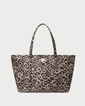 Loeffler Randall Women's Dina Brown/Leopard Travel Tote