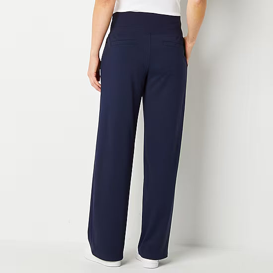 Stylus Womens High Rise Wide Leg Pant Size X Large