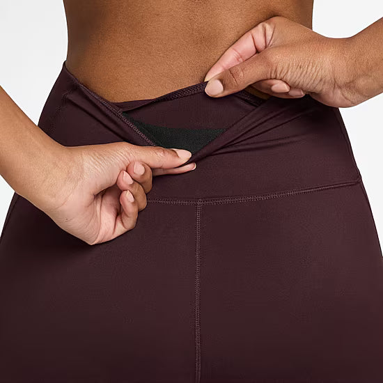 Nike One Women's High-Waisted 7/8 Leggings with Pockets, Large