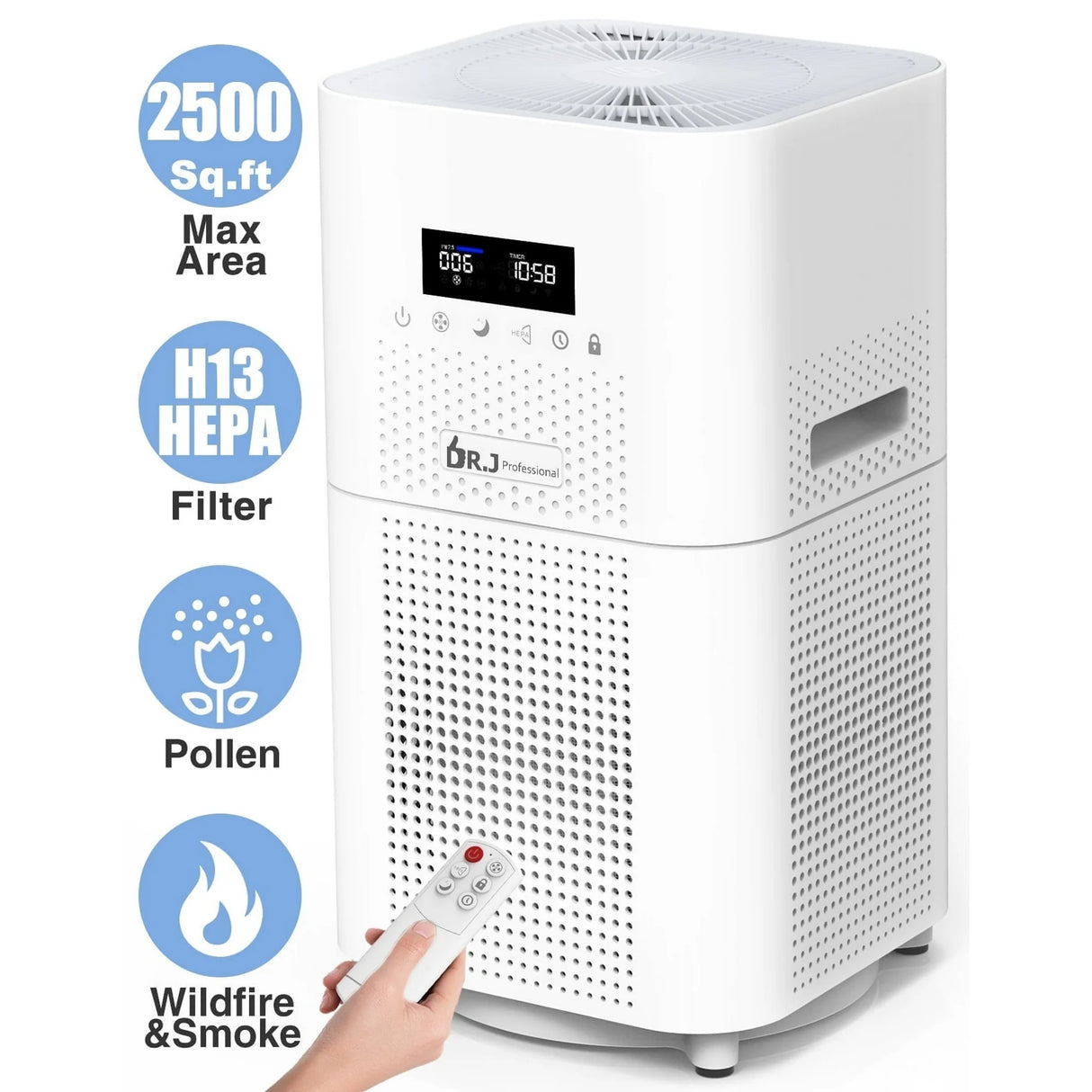 DR. J Professional HEPA Air Purifier