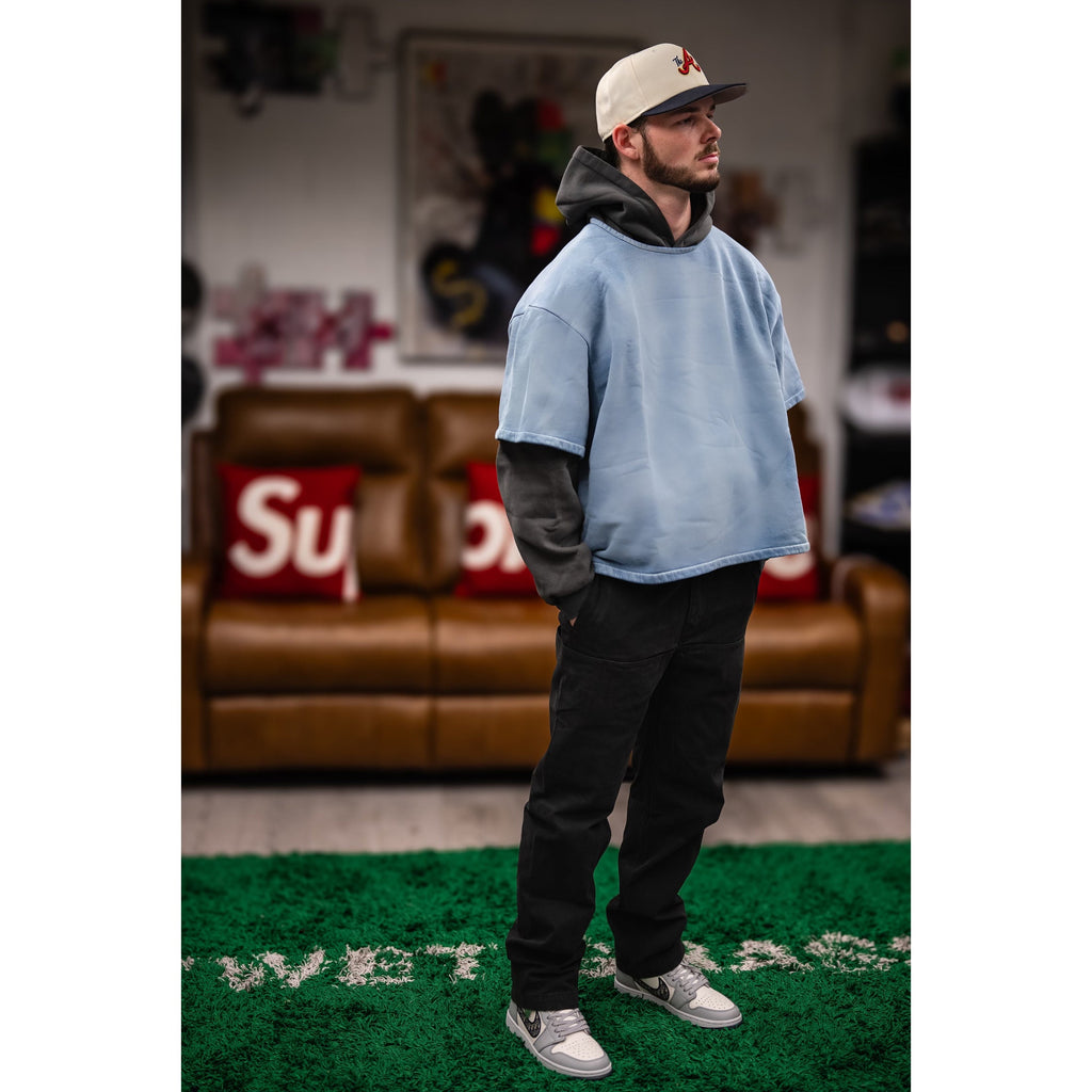 Fleece Yoke Tee Back - Yeezy Gap - 3 Colors Available