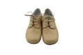 PEPA LONDON Boy's Blucher/Derby Formal Dress Shoes in Sandy Beige - Toddler US 9-9.5/EU26