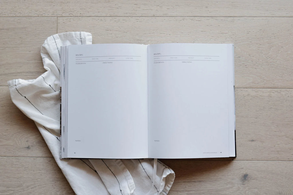 Paige McRae Home & Decor, Family Recipe Book - Volume 1