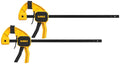 DEWALT 12" Medium Trigger Clamp Set (2PK) Model: DWHT83158