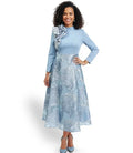 Donna Vinci 12177 1 piece Novelty Maxi Dress  Size  4