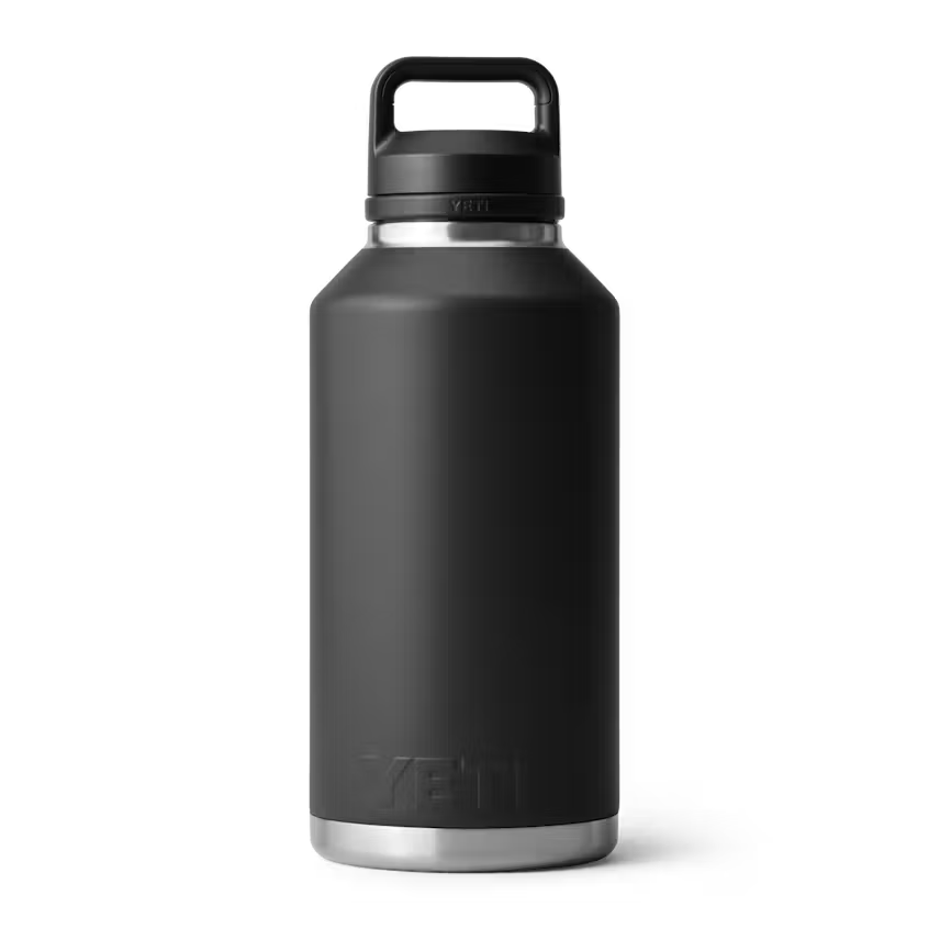 YETI Rambler Water Bottle with Chug Cap - 64 oz. - Black