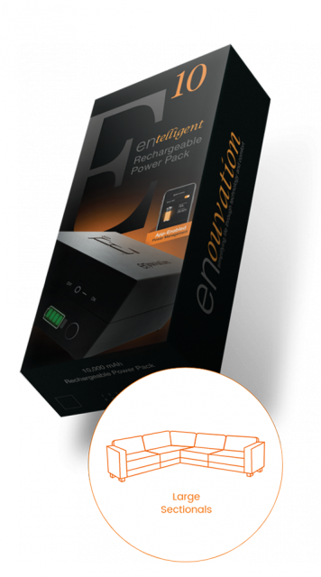 ENOUVATION e10 multi motor power pack (charging cable included) 10,000 Mah