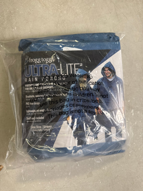 FROGG TOGGS Ultra-Lite2 Reusable Waterproof Breathable Poncho
