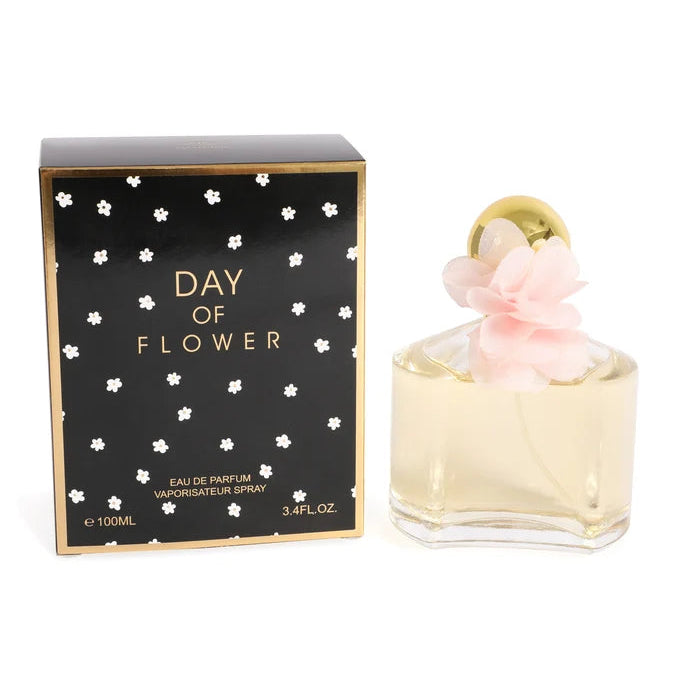 DAY OF FLOWER SPRAY PERFUME EAU DE PARFUM FOR WOMEN - 100ML/3.4 FL.OZ.