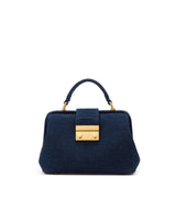 Brandon Blackwood Elizabeth Doctor Bag, Dark Denim (New Open Box)