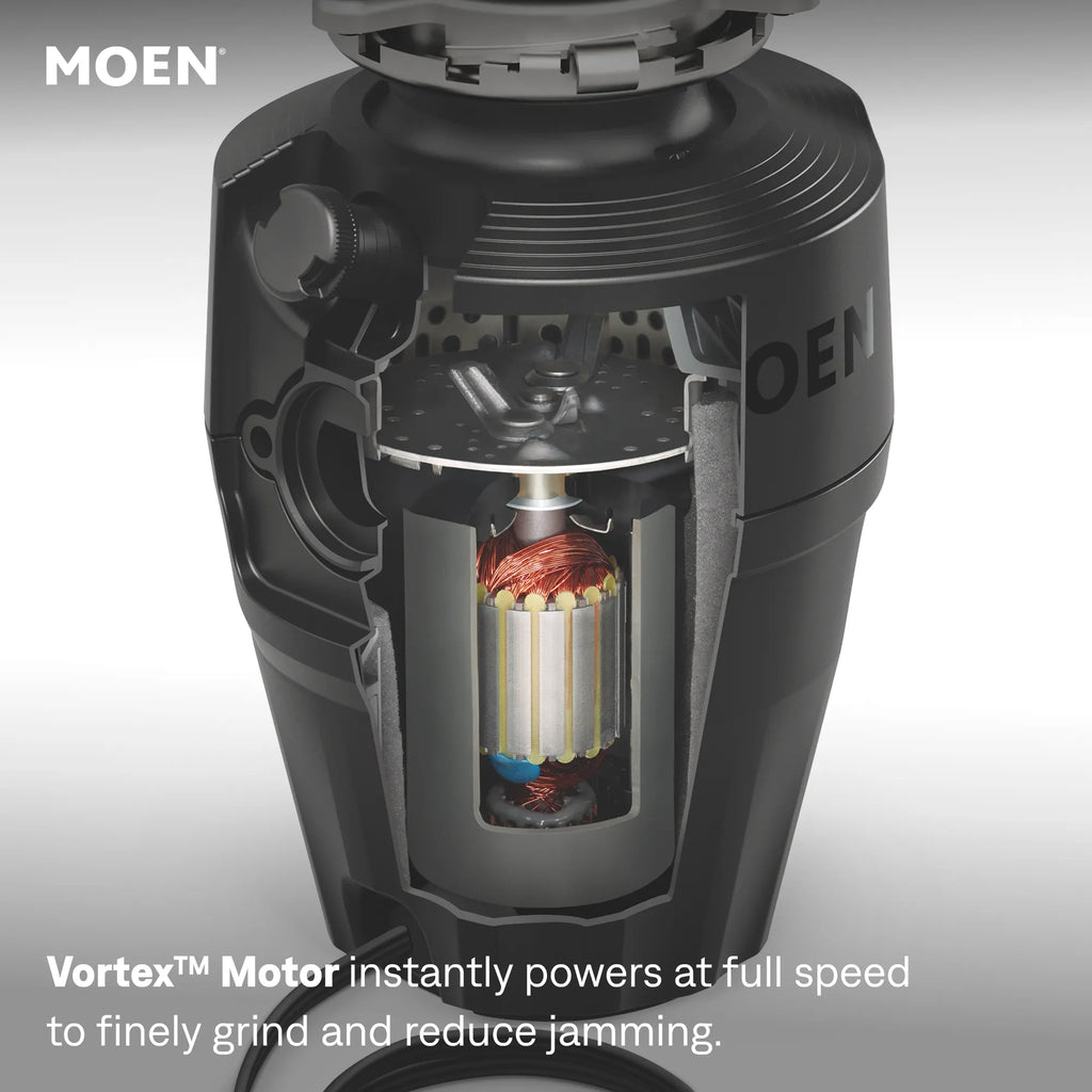 MOEN EX Series Host™ Series 3/4 Horsepower Improved Installation Garbage Disposal