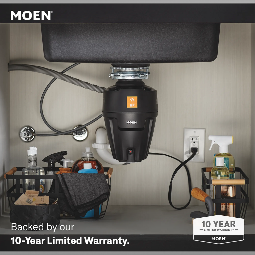 MOEN EX Series Host™ Series 3/4 Horsepower Improved Installation Garbage Disposal
